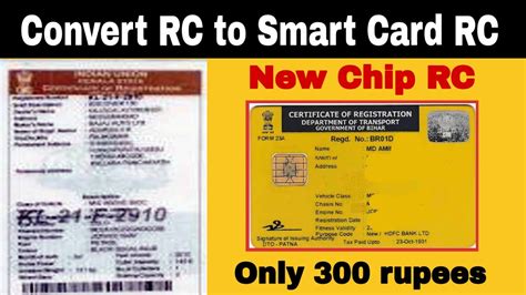 convert rc book to smart card|rc book online registration.